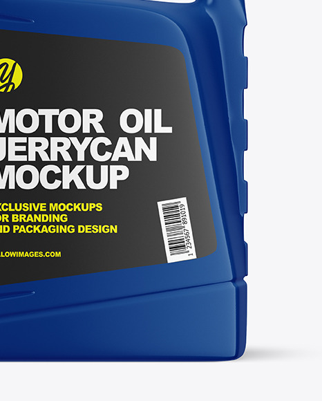 Glossy Jerry Can Mockup PSD #1