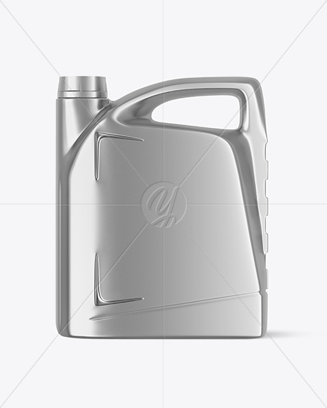Metallic Jerry Can Mockup PSD #3