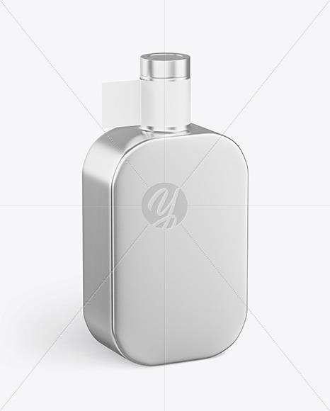 Metallic Bottle Mockup PSD #3