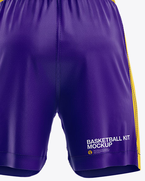 Basketball Kit Mockup   Back View PSD #6