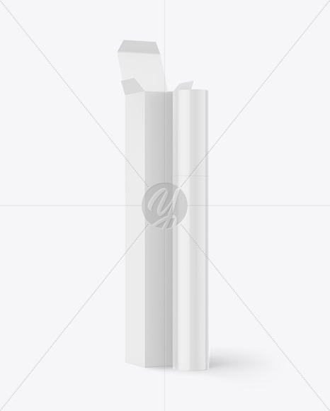 Lipstick Pencil with Box Mockup