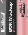 Lipstick Pencil with Box Mockup