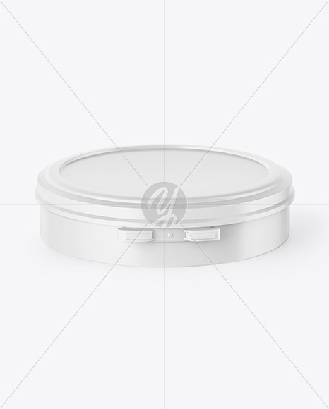 Shoe Polish Cream Jar Mockup PSD #3