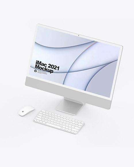 iMac 24” Mockup