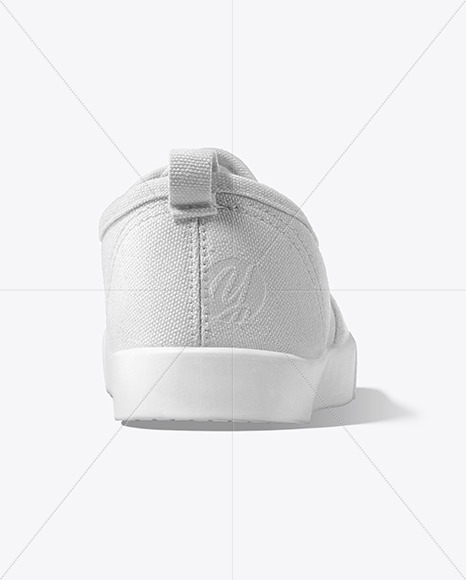 Sneaker Mockup   Back View PSD #1