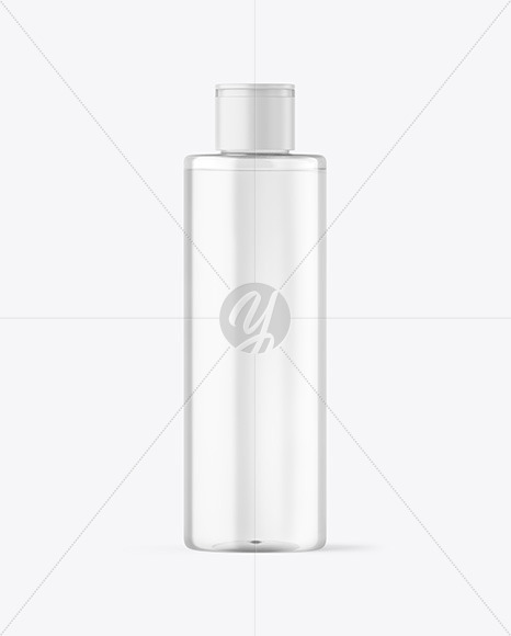 Clear Cosmetic Bottle Mockup PSD #3