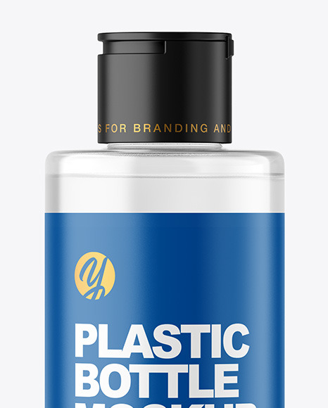 Clear Cosmetic Bottle Mockup PSD #1