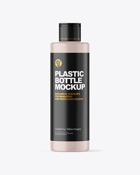 Matte Cosmetic Bottle Mockup PSD #2