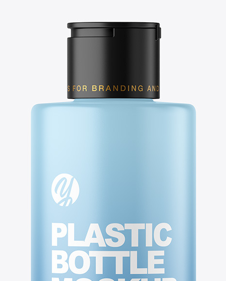 Matte Cosmetic Bottle Mockup PSD #1