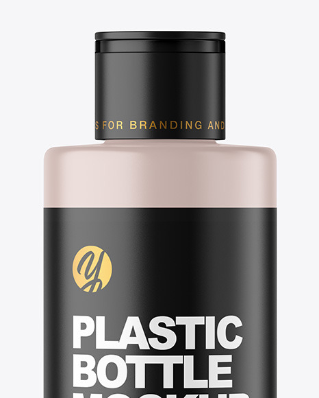 Matte Cosmetic Bottle Mockup PSD #6