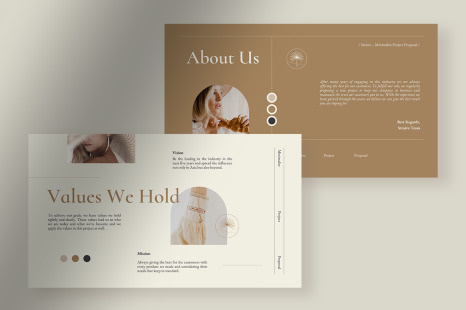 Straive - Peanut Butter Minimalist Project Proposal Presentation