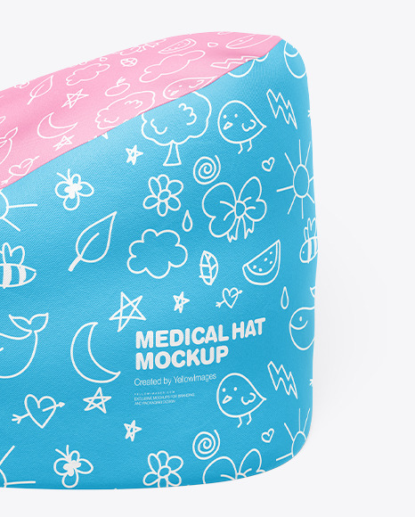 Medical Hat Mockup PSD #2