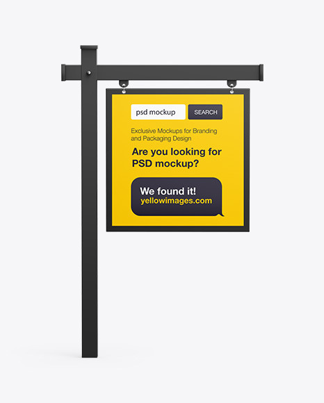 Realtor Sign Mockup