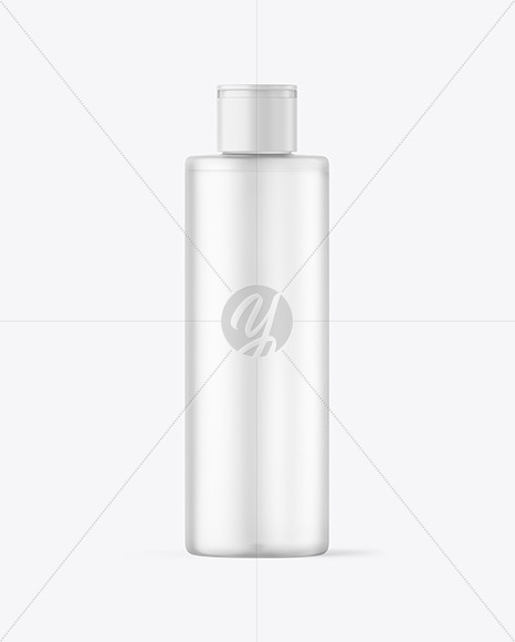Frosted Cosmetic Bottle Mockup PSD #3