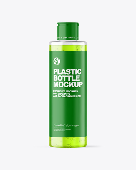 Color Liquid Cosmetic Bottle Mockup