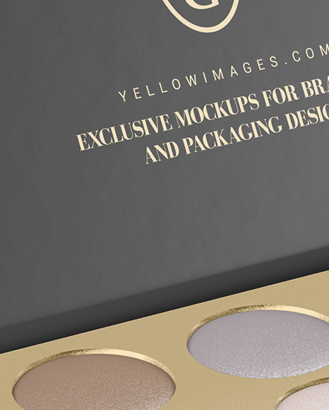 Eyeshadow Palette Mockup PSD #1