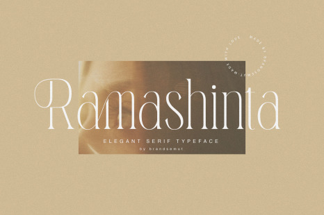 Ramashinta // Stylish Modern Serif