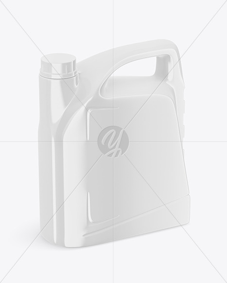 Glossy Jerry Can Mockup PSD #3