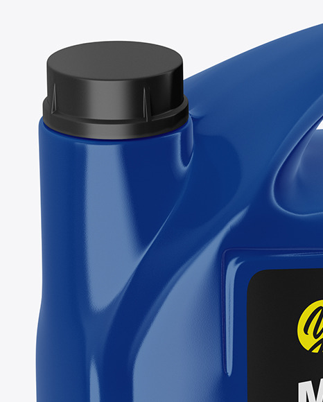 Glossy Jerry Can Mockup PSD #2
