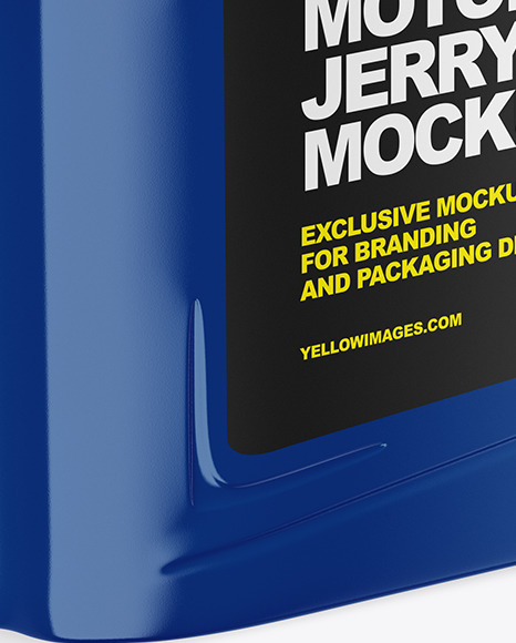 Glossy Jerry Can Mockup PSD #1