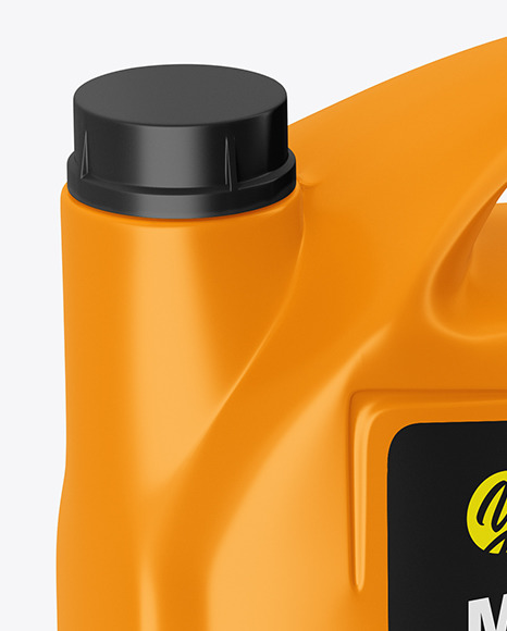 Matte Jerry Can Mockup PSD #2