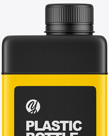 Plastic Bottle Mockup PSD #2