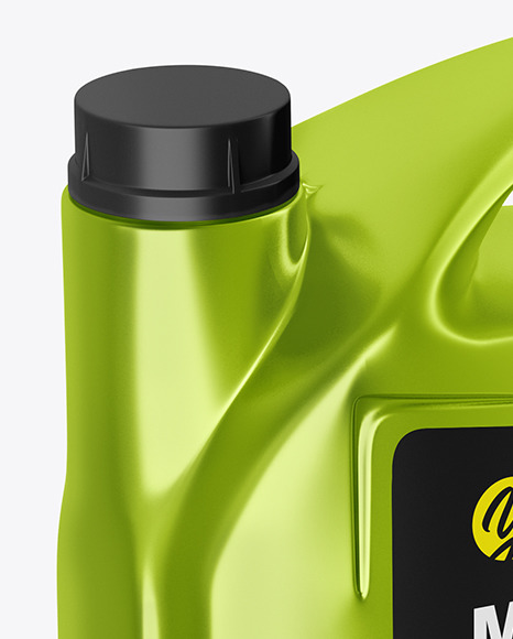 Metallic Jerry Can Mockup PSD #2
