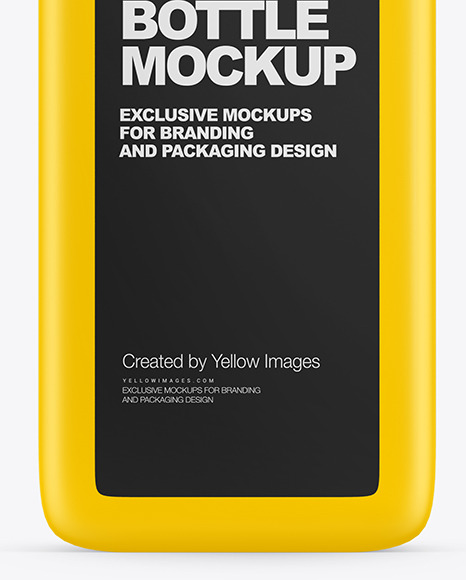 Plastic Bottle Mockup PSD #1