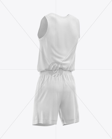 Basketball Kit Mockup   Half Side View PSD #3