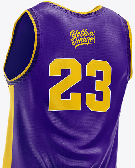 Basketball Kit Mockup   Half Side View PSD #2