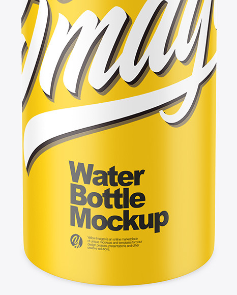 Matte Plastic Bottle Mockup PSD #5