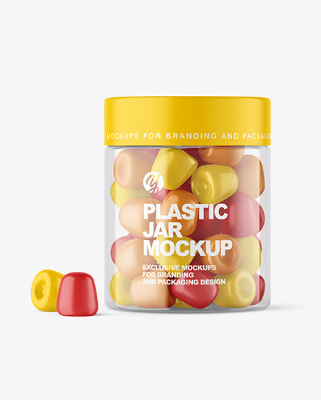 Gummies Jars Mockups