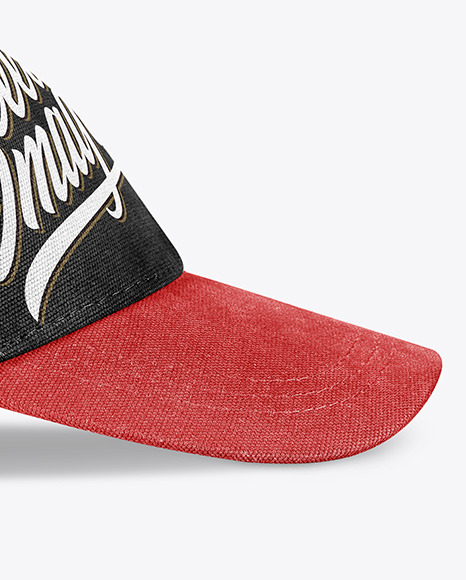 Baseball Cap Mockup   Side view PSD #2