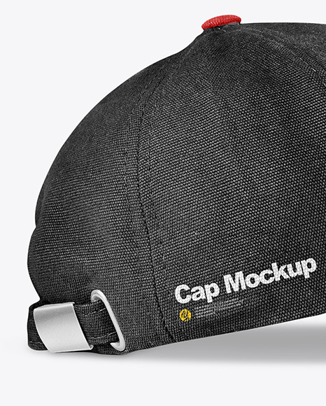 Baseball Cap Mockup   Side view PSD #1