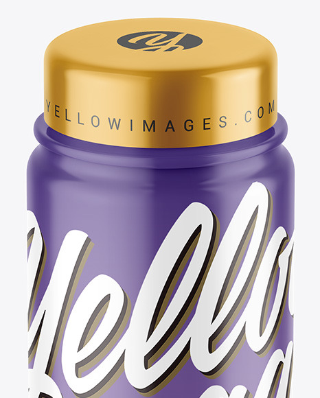 Glossy Plastic Bottle Mockup PSD #1