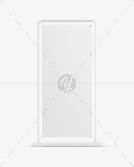 Advertising Stand Mockup PSD #3