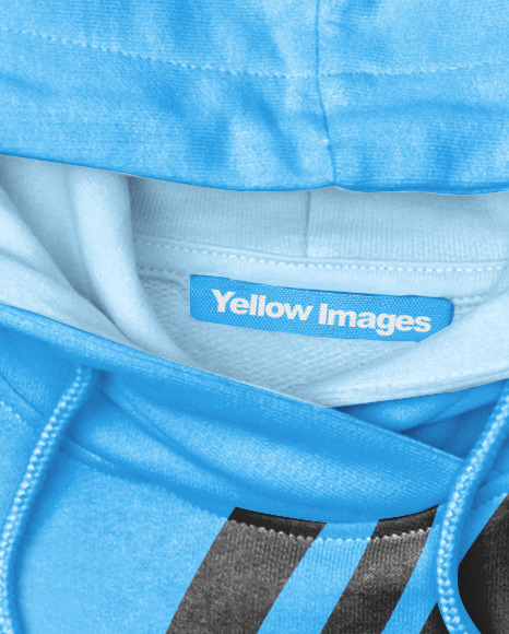 Hoodie Mockup – Top View PSD #1