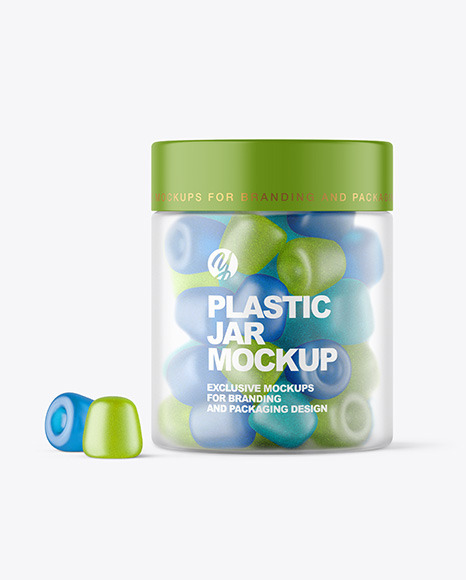 Gummies Jars Mockups