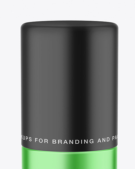 Metallized Tube w  Pencils Set Mockup PSD #7