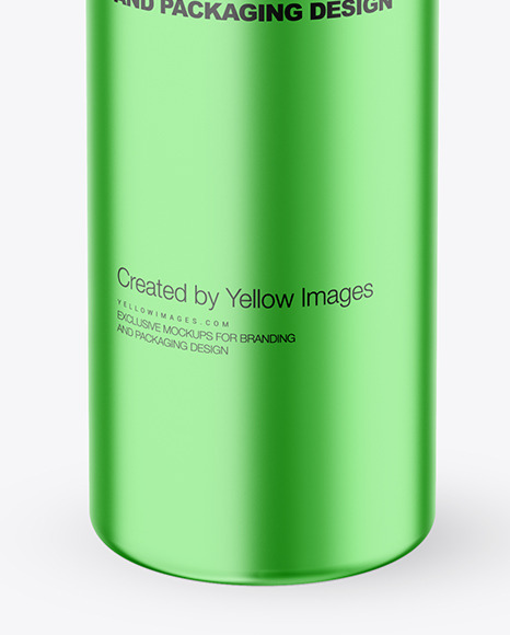 Metallized Tube w  Pencils Set Mockup PSD #5