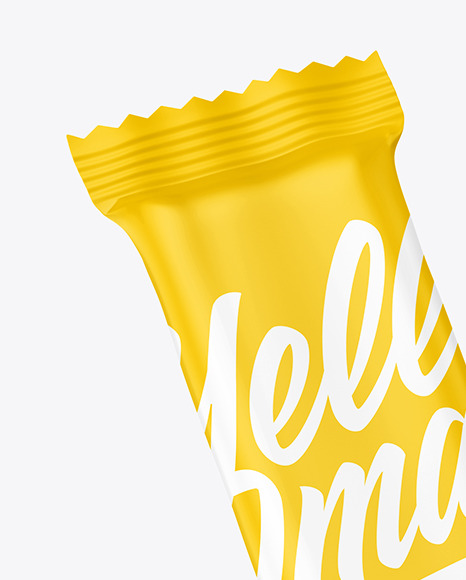 Two Matte Chocolate Bar Mockup Two Matte Chocolate Bar Mockup
