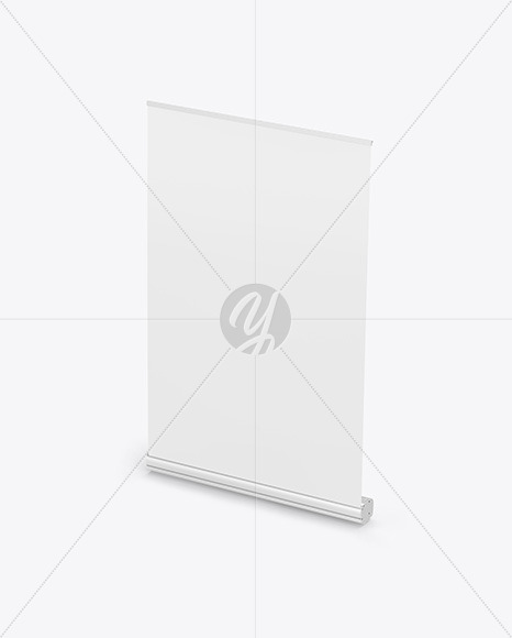 Plastic Table Tent Mockup PSD #3