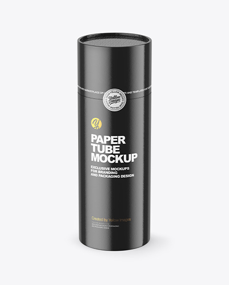 Glossy Tube Mockup PSD #2