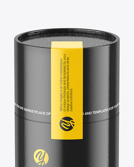Glossy Tube Mockup PSD #1