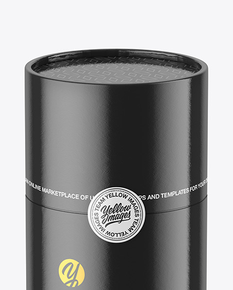 Glossy Tube Mockup PSD #6