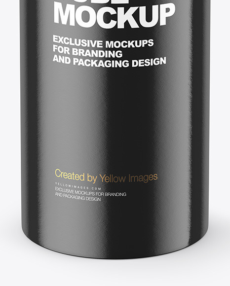 Glossy Tube Mockup PSD #7