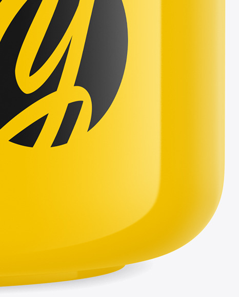 Glossy Plastic Cream Jar Mockup PSD #7