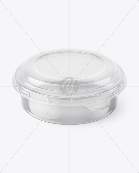 Empty Plastic Container Mockup PSD #3