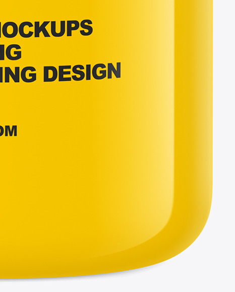 Glossy Pills Bottle Mockup PSD #7