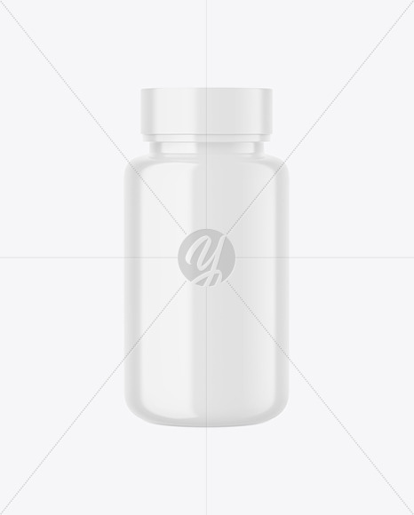 Matte Pills Bottle Mockup PSD #3